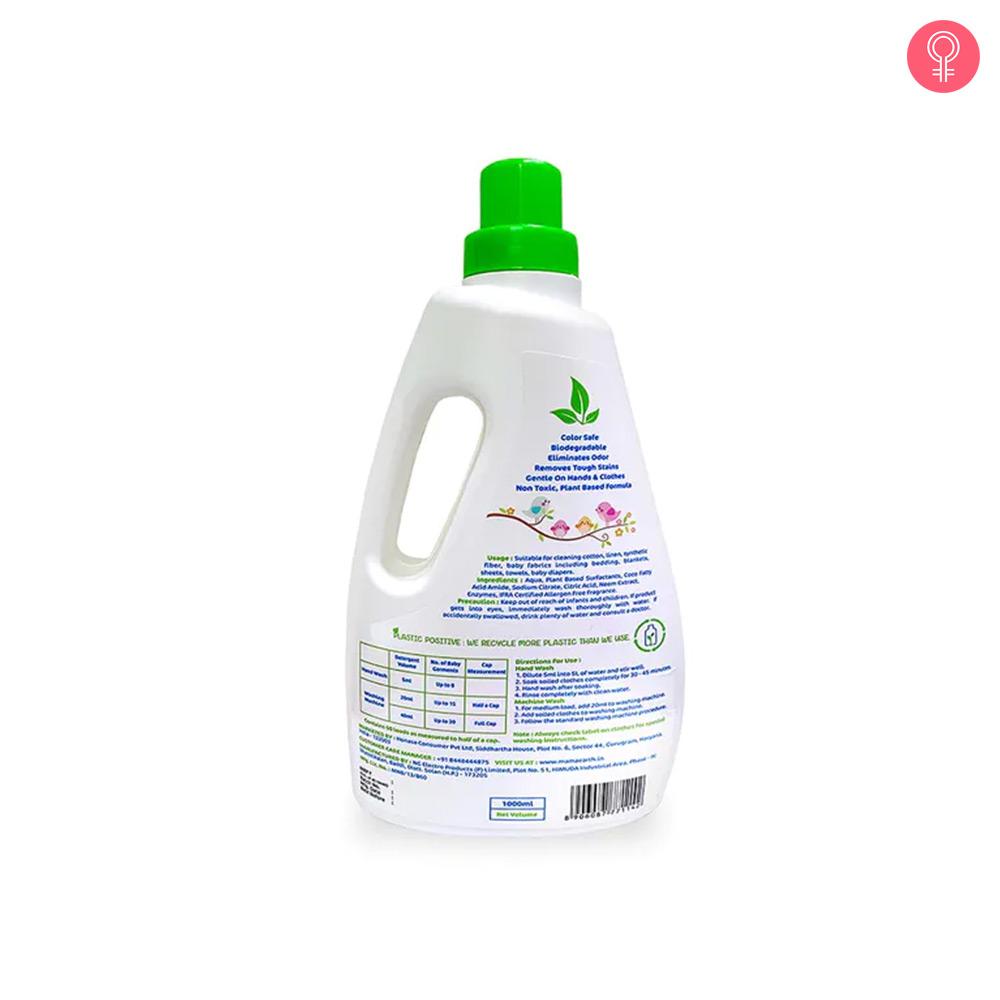 Mamaearth Plant Based Laundry Liquid Detergent For Babies Reviews
