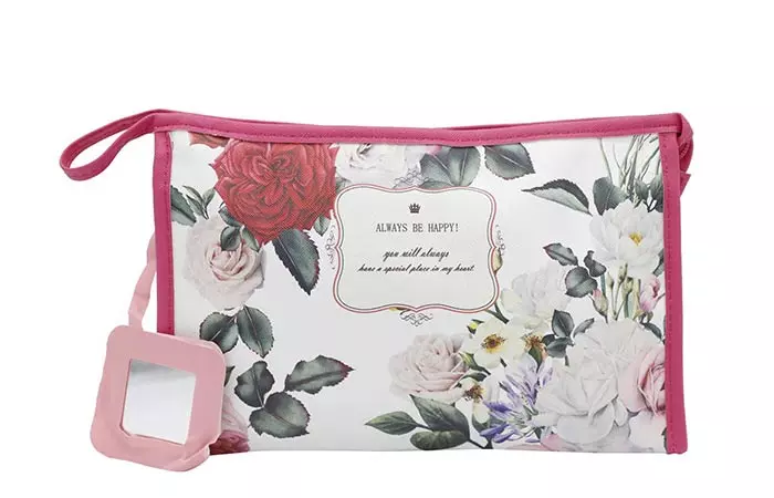 NFI essentials Floral Print Makeup Pouch