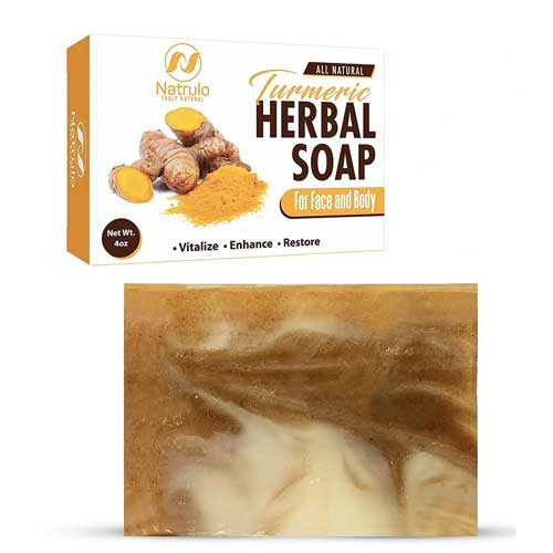 Natrulo Turmeric Herbal Soap