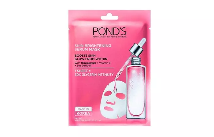 PONDS Skin Brightening Serum Mask