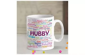 Printed coffee mug
