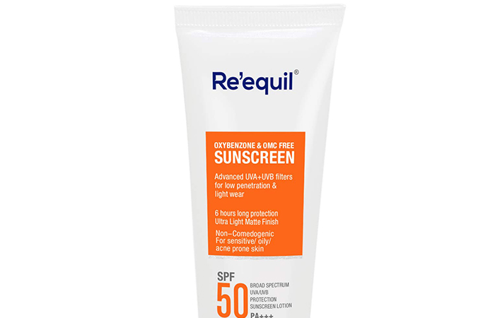 Re'equil Oxybenzone And OMC Free Sunscreen