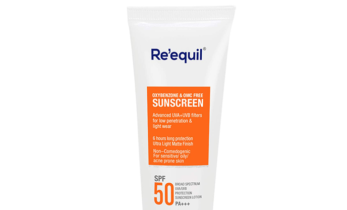 Re'equil Oxybenzone and OMC Free Sunscreen