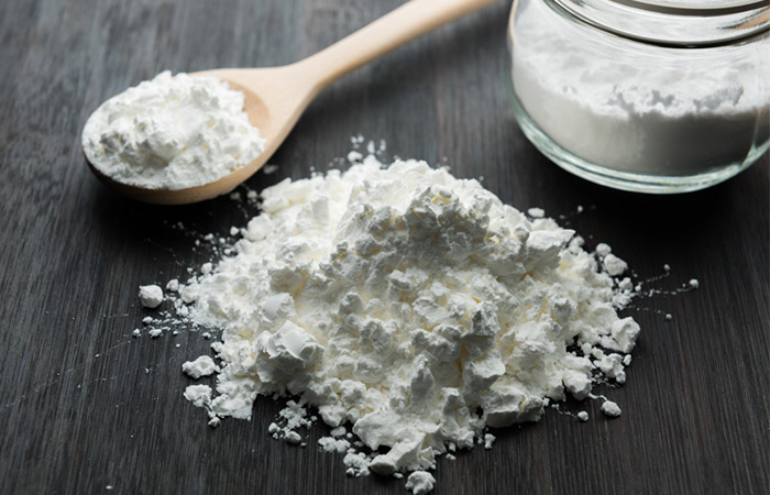 Rice flour and corn starch for dry shampoo