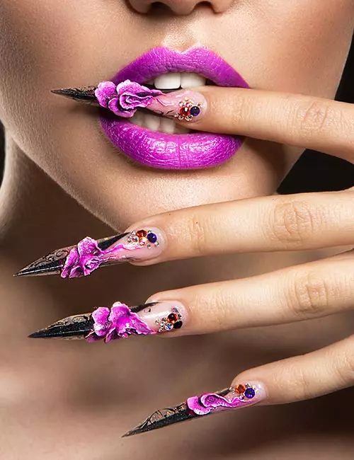 Ridiculously Long Or Sharp Nails