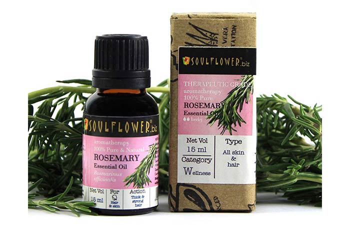 SOULFLOWER Rosemary Essential Oil