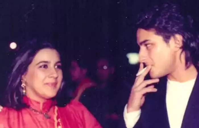 Saif Ali Khan And Amrita Singh