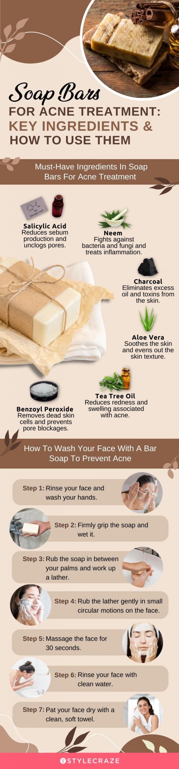 Acne Soap, Acne Battle Bar, Natural Soap For Acne