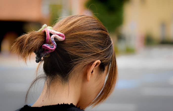 Switch From ElasticRubber Bands To A Scrunchie