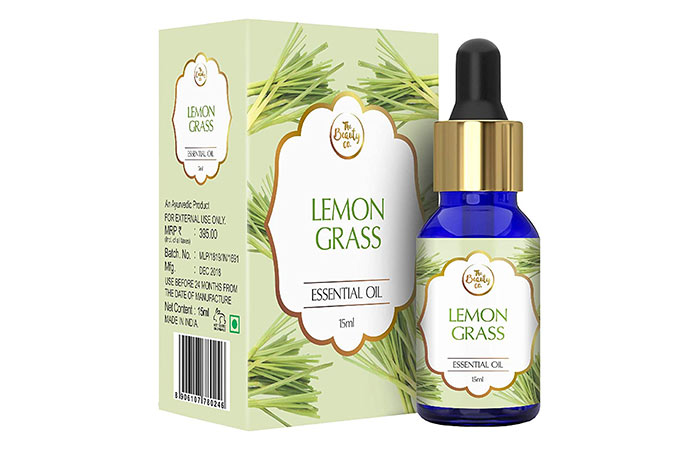 The Beauty Co. Lemongrass Pure Natural Essential Oil