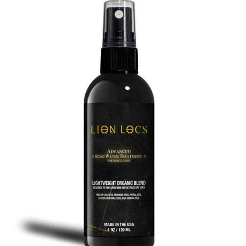 The Lion Locs Rosewater Hair Spray