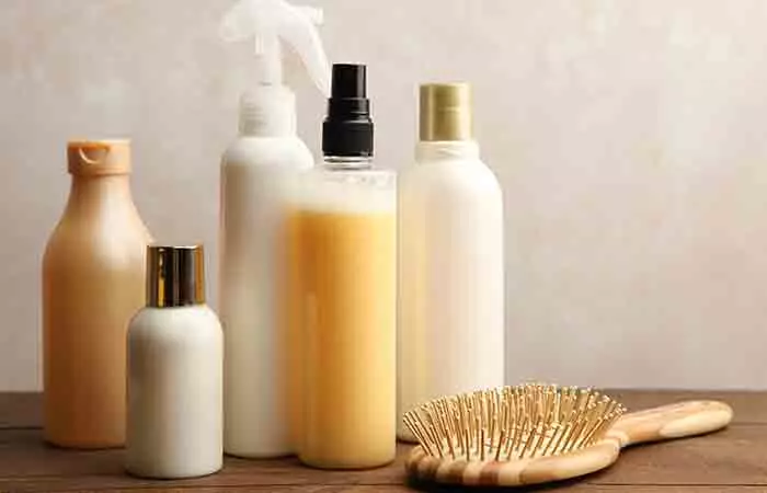 Use hair care products that are suitable for hair type