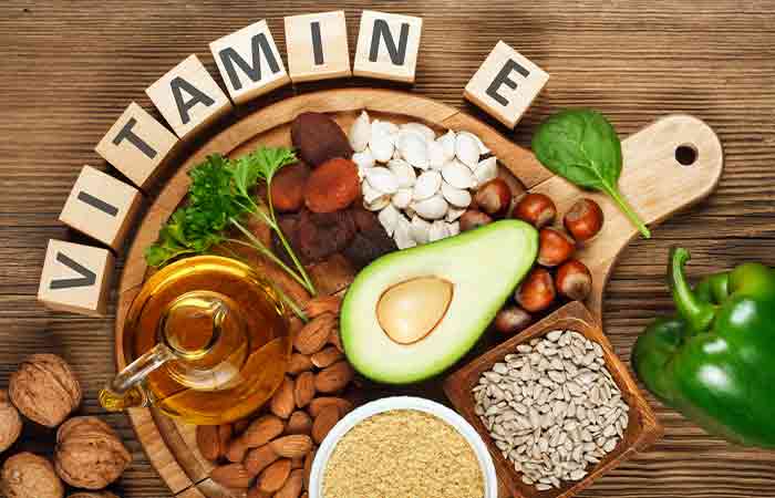 Foods rich in vitamin E for healthy hair