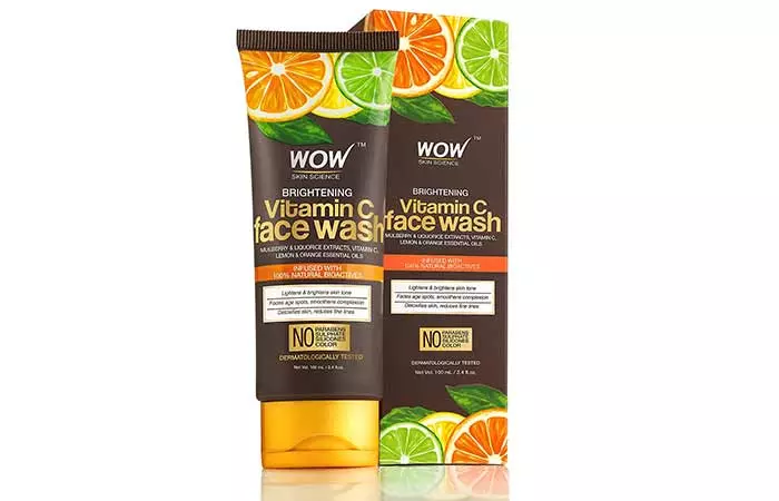 WOW Skin Science Brightening Vitamin C Face Wash