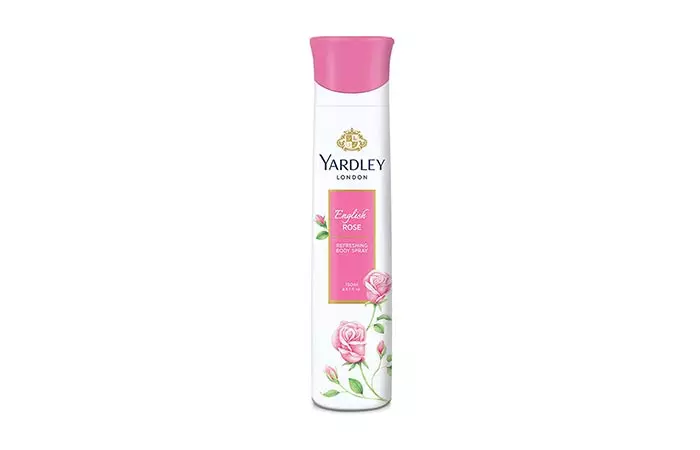 Yardley London English Rose Refreshing Deodorant Spray