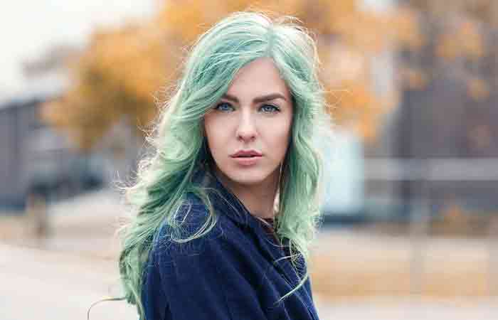 Using expired hair dye may turn your hair green