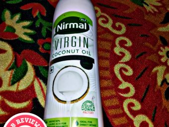 KLF Nirmal Cold Pressed Virgin Coconut Oil -For Soft shiny and silky hair oil-By mayank_negi