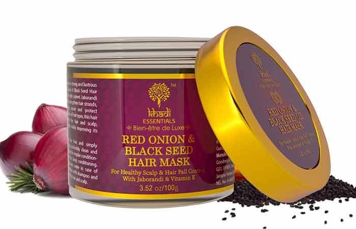khadi ESSENTIALS Red Onion & Black Seed Hair Mask