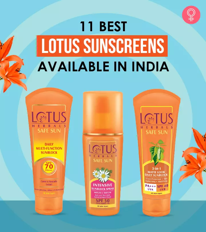 11-Best-Lotus-Sunscreens-Available-In-India
