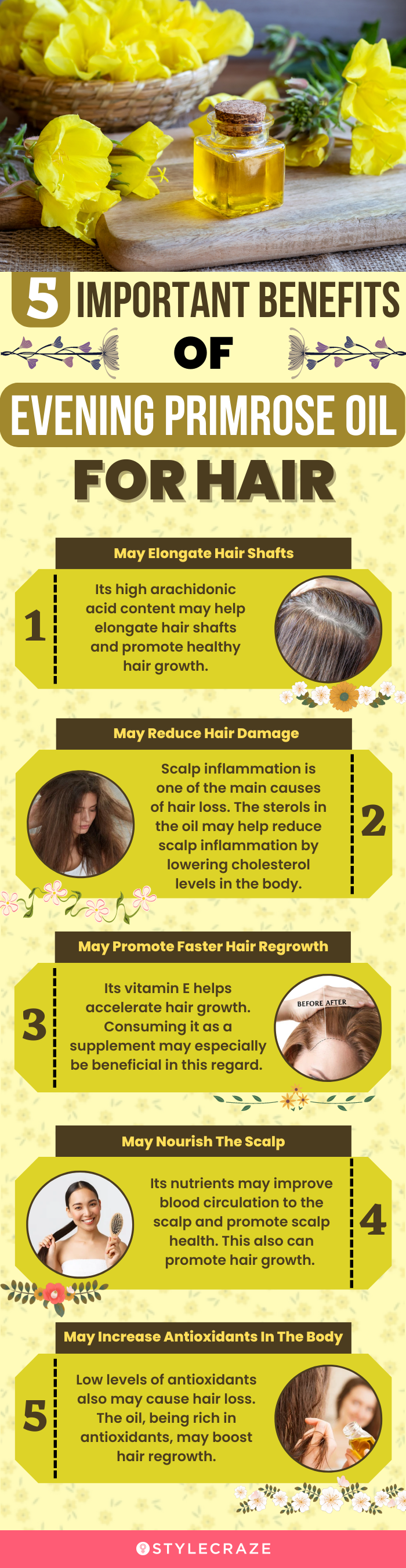 Evening Primrose Oil For Hair Loss