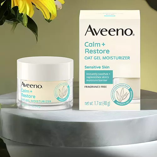 Aveeno Calm + Restore Oat Gel Facial Moisturizer