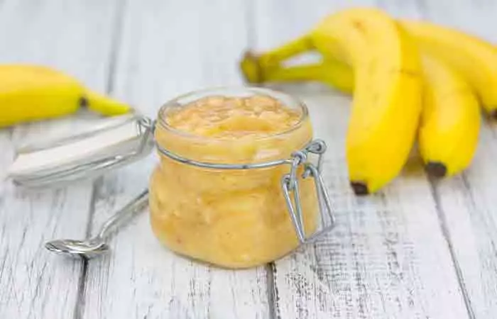 Banana hair mask for forehead hair growth