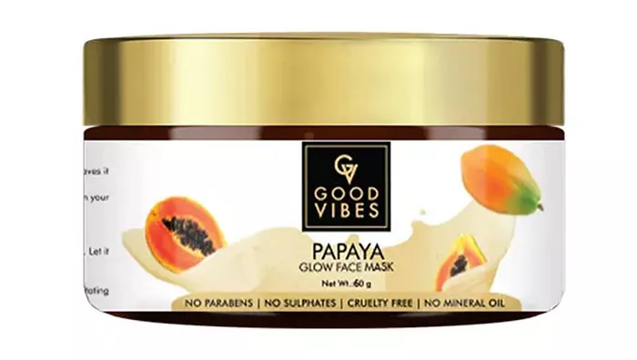 GOOD VIBES Papaya Glow Face Mask