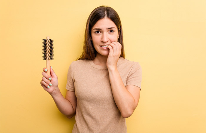 Head lice can be transmitted through hair brushes
