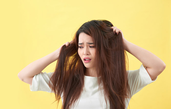 Hot oil treatment reduces hair damage