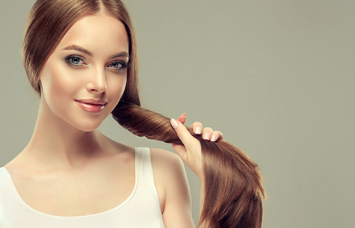 Hot oil treatment strengthens hair