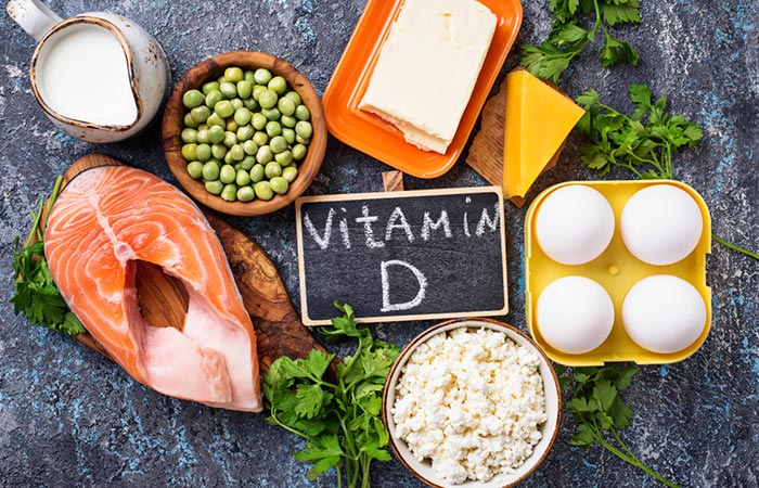 Vitamin D-rich foods for dry scalp
