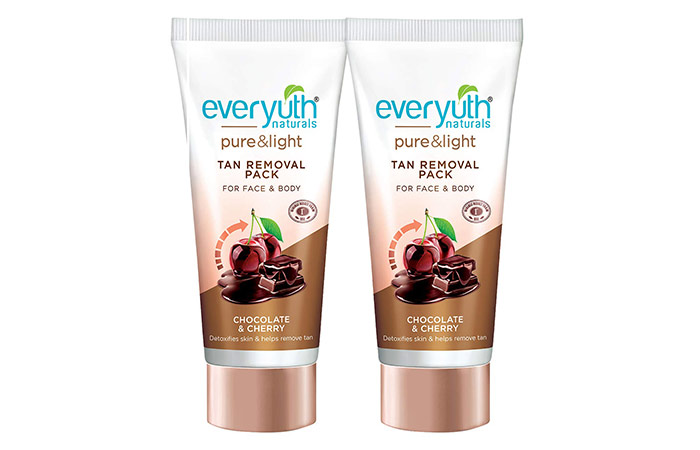everyuth naturals Pure & Light Tan Removal Face Pack