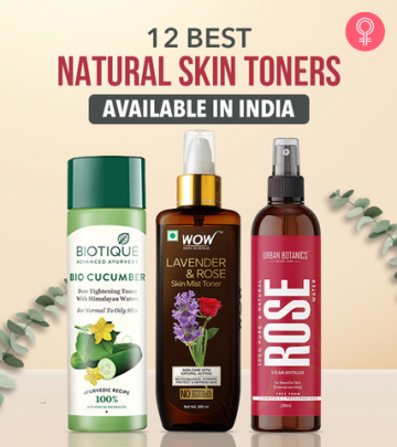 12 Best Natural Skin Toners Available In India
