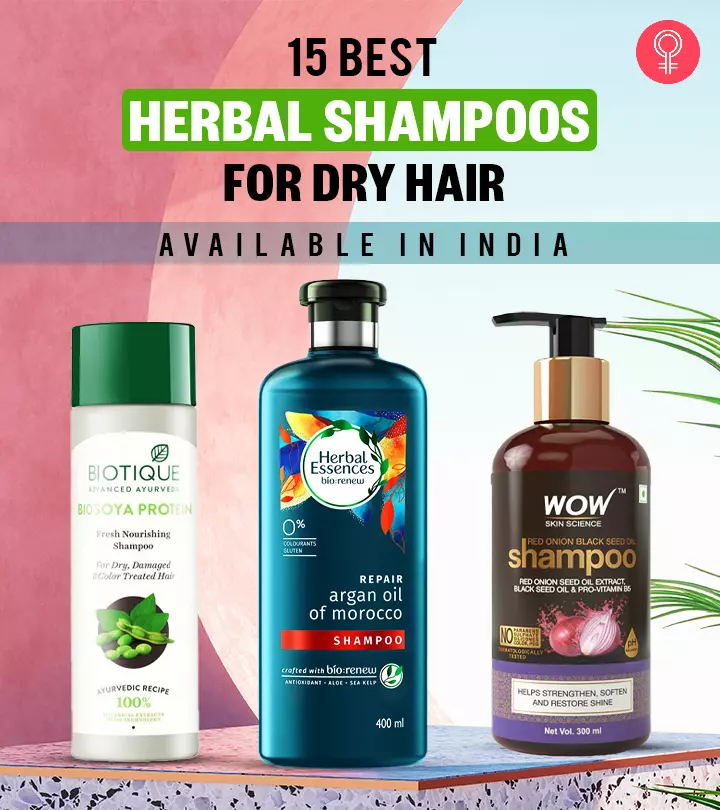 15 Best Herbal Shampoos For Dry Hair Available In India