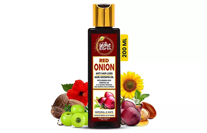 The Indie Earth Red Onion Anti Hair Loss & Hair Growth Oil