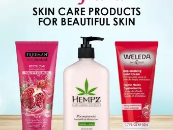 15 Best Pomegranate Skin Care Products For Beautiful Skin