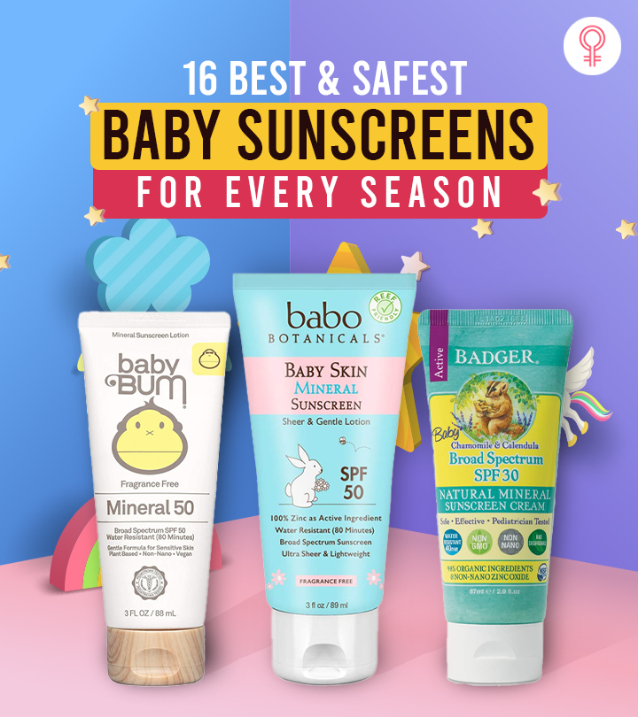 16 Best Baby Sunscreens That Can Be Used All Round The Year ...
