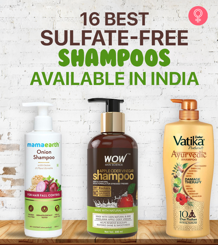 16 Best Sulfate-Free Shampoos Available In India