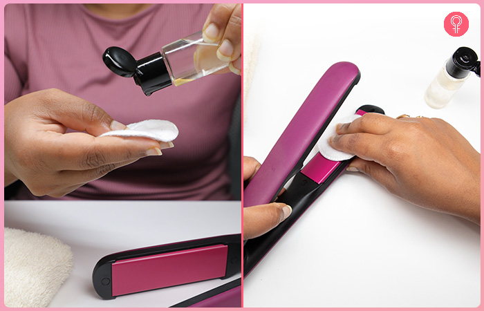 How To Clean A Flat Iron With Nail Polish Remover