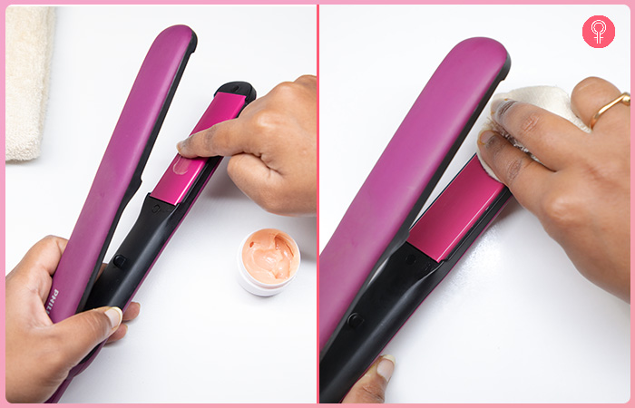 How To Clean A Flat Iron With Relaxer Cream