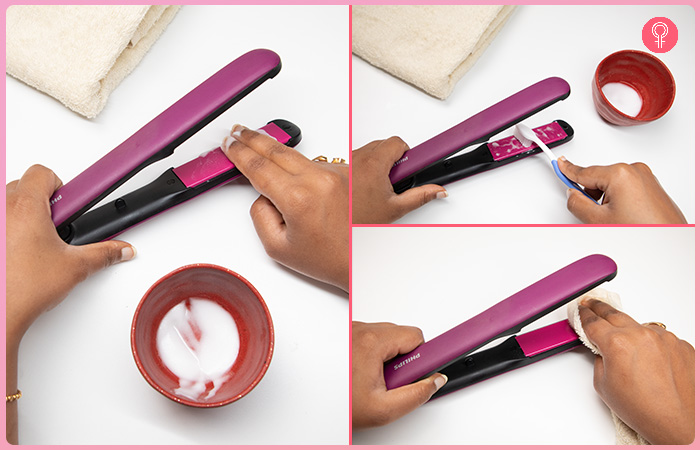How To Clean A Flat Iron Using A DIY Method