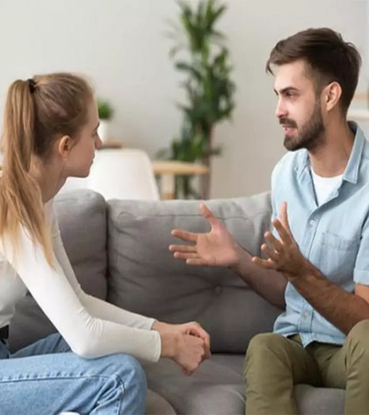 A Couple Taking A Break In A Relationship