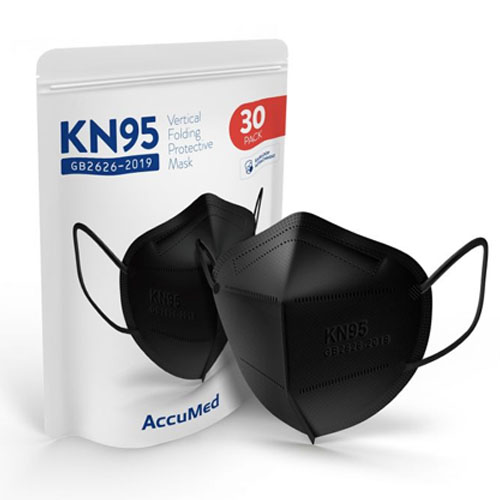 AccuMed KN95 Vertical Folding Protective Mask
