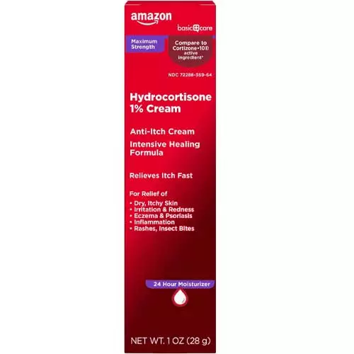 Amazon Basic Care Maximum Strength Anti-Itch Cream