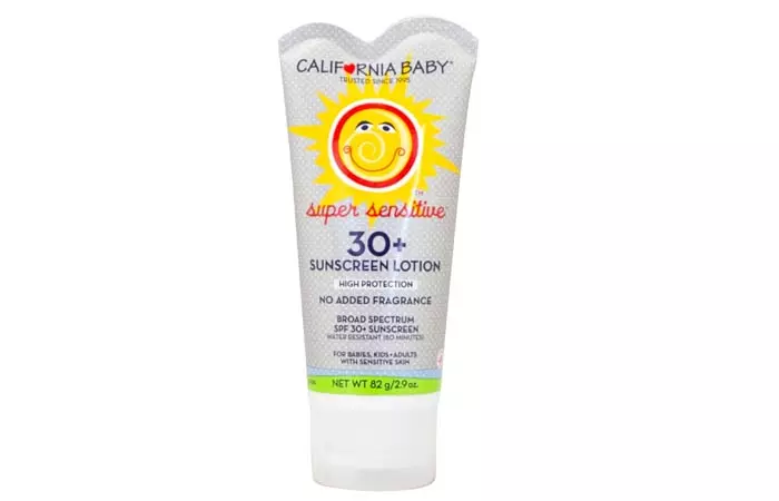 California Baby Super Sensitive Sunscreen Lotion