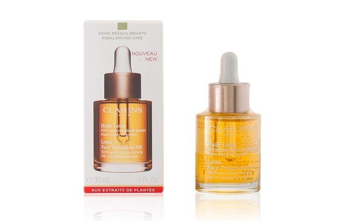 Clarins Paris Lotus Face Treatment Oil