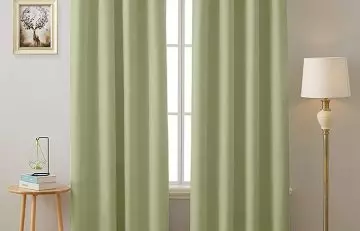 Cloth Fusion Fabric Solid Curtain
