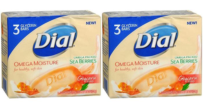 Dial Omega Moisture Sea Berries Glycerin Soap