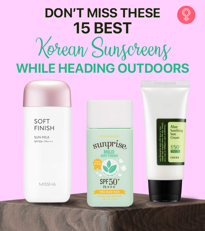 15 Best Korean Sunscreens (All Skin Types), As Per An Expert – 2024