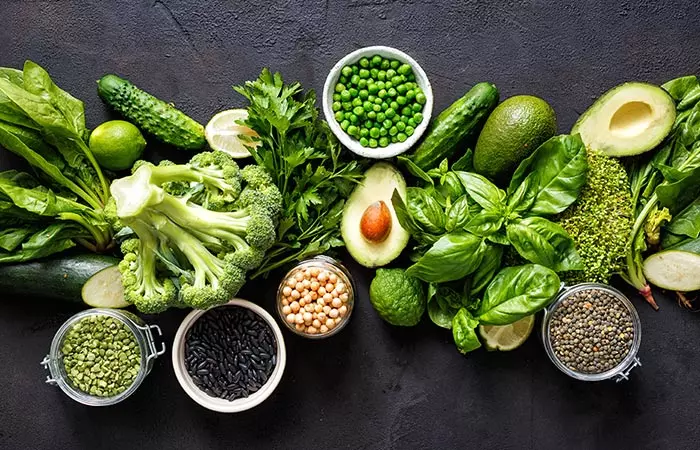 Eat Lots Of Green Leafy Vegetables